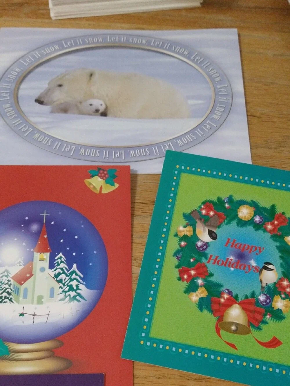 Mixed Lot Greeting Card Holiday Christmas
